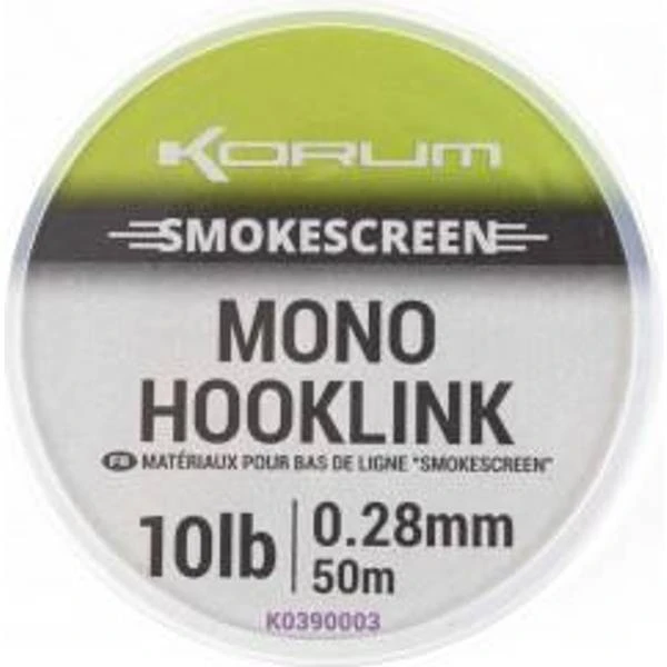Korum Smokescreen Monofilament 50 Green 0.230 Mm 1 Korum Smokescreen Monofilament 50 Green 0.230 Mm